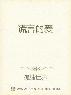 《谎言的爱》小说封面