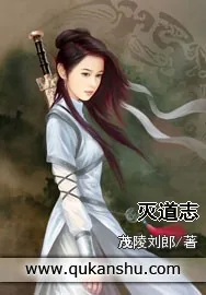 《灭道志》小说封面