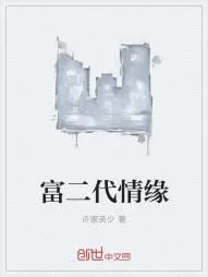 《富二代情缘》小说封面