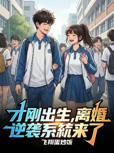 《才刚出生，离婚逆袭系统就来了》小说封面