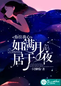 《你住我心，如满月居于夜》小说封面