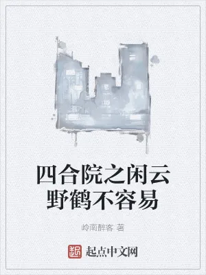 《四合院之闲云野鹤不容易》小说封面