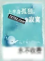 《上半身孤独，下半身寂寞》小说封面