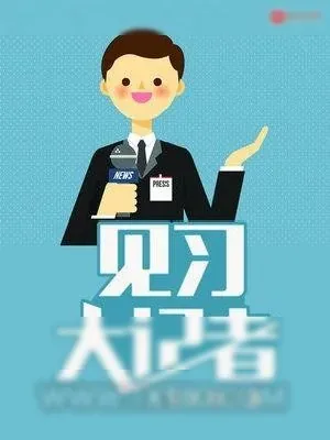 《见习大记者》小说封面