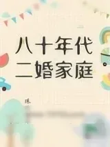 《八十年代二婚家庭》小说封面