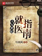 《十九世纪就医指南》小说封面