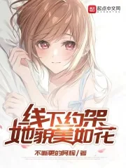 《线下约架，她貌美如花》小说封面