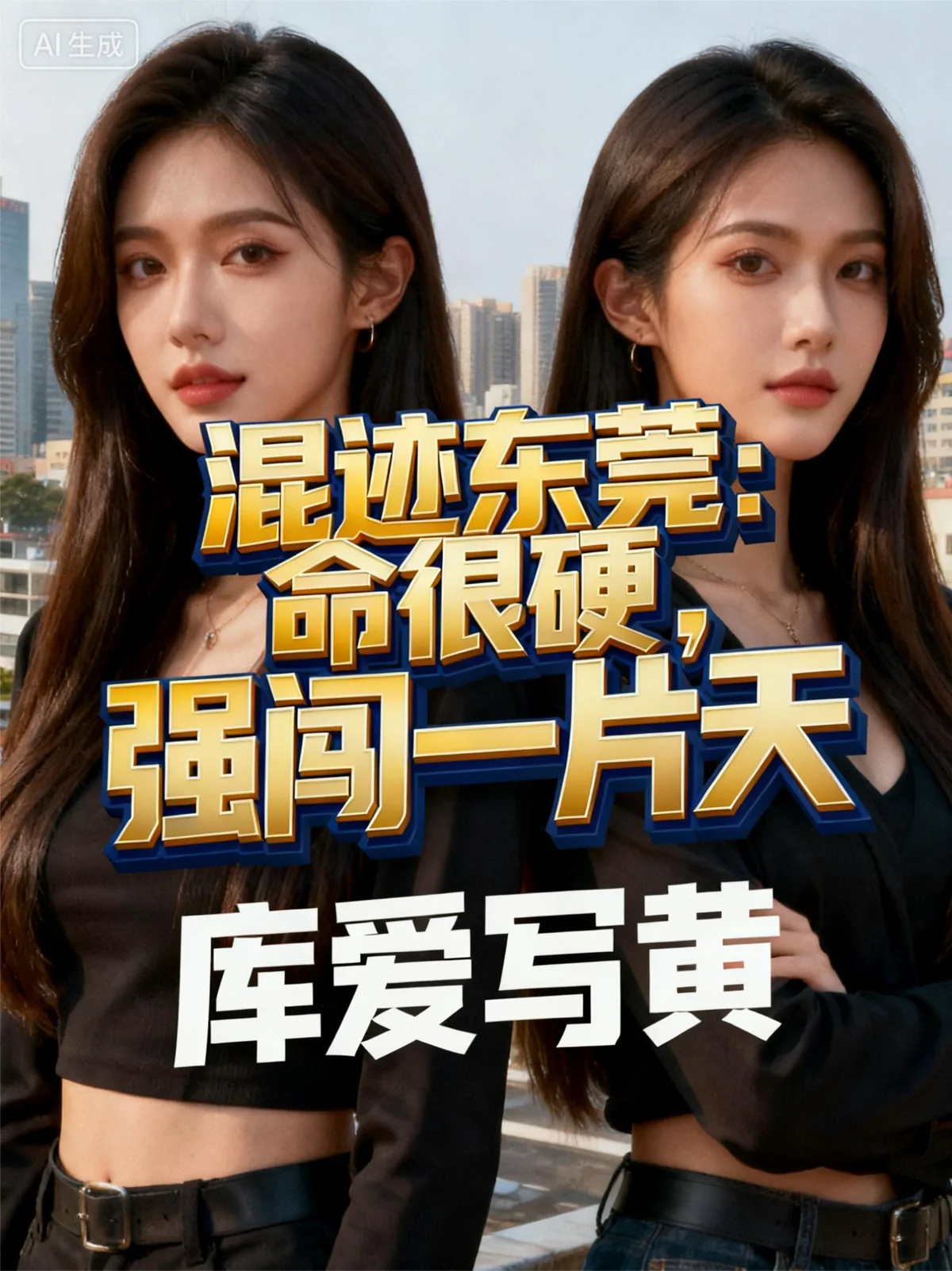 《混迹东莞:命很硬,强闯一片天》小说封面