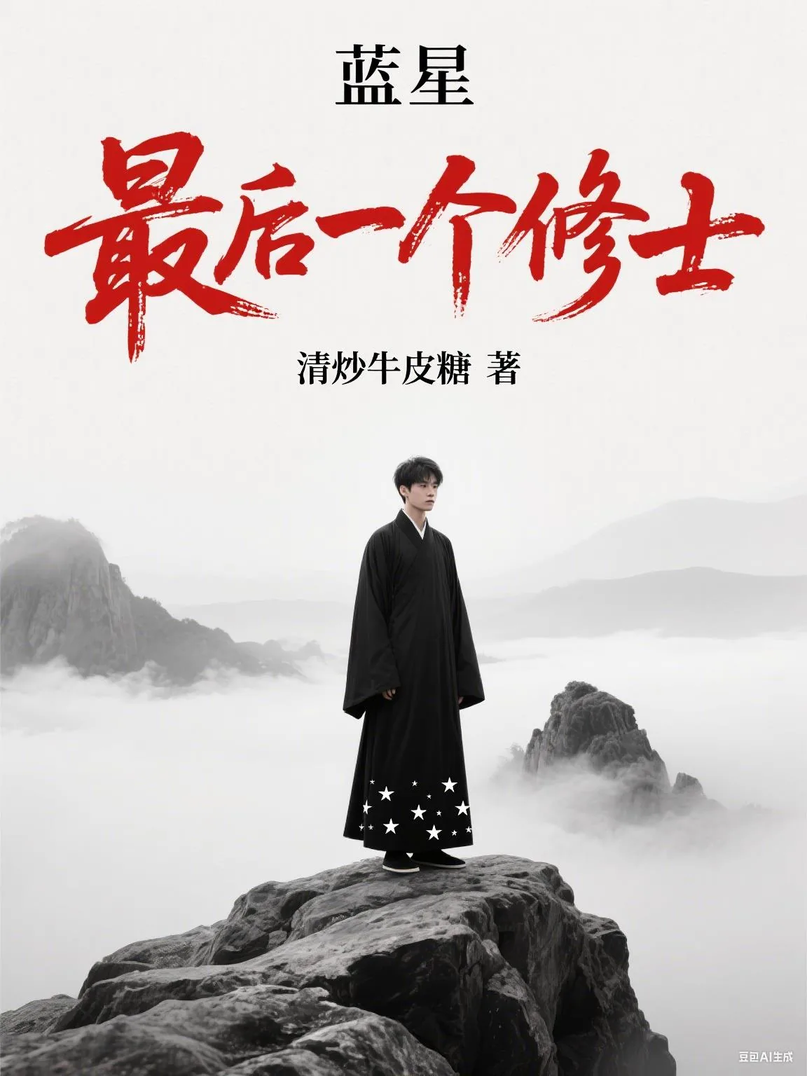 《蓝星最后一个修士》小说封面