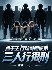 《点子王行动哥随便弟，三人行很刑》小说封面