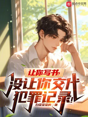 《让你写书,没让你交代犯罪记录!》小说封面