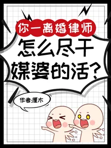 《你一离婚律师，怎么尽干媒婆的活》小说封面