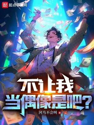 《不让我当偶像是吧？》小说封面