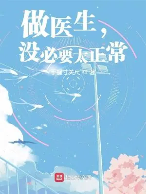 《做医生，没必要太正常》小说封面