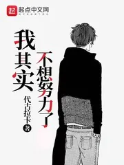 《我其实不想努力了》小说封面