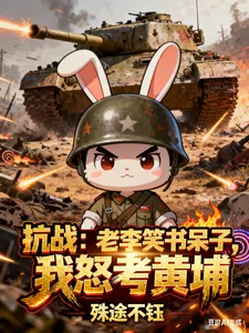 《抗战：老李笑书呆子，我怒考黄埔》小说封面
