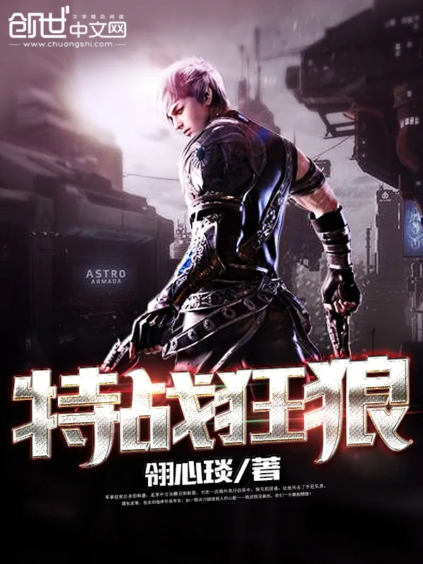 《特战狂狼》小说封面