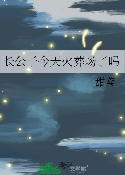 《长公子今天火葬场了吗》小说封面