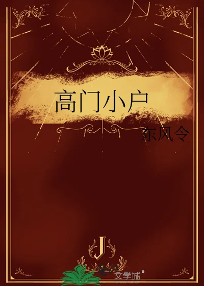 《高门小户》小说封面