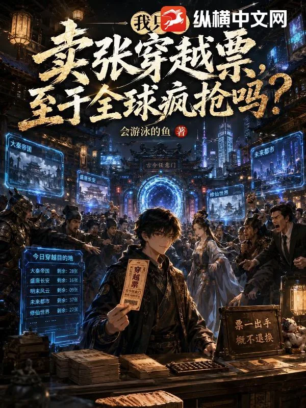 《我只是卖张穿越票，至于全球疯抢吗？》小说封面