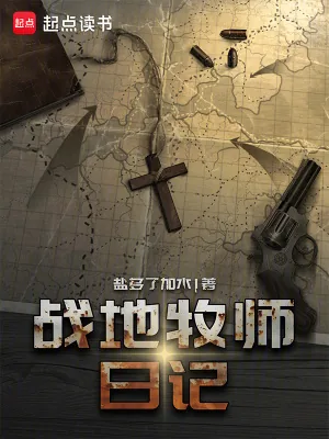 《战地牧师日记》小说封面