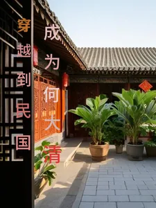 《穿越到民国成为何大清》小说封面
