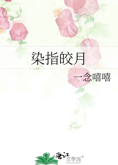 《染指皎月》小说封面