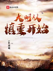 《大明从慎重开始》小说封面