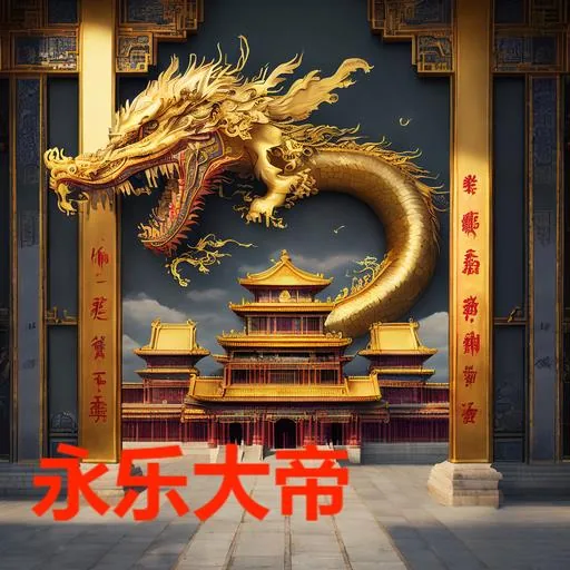 《永乐大帝》小说封面