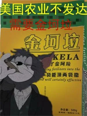 《美国农业不发达,需要金坷垃》小说封面