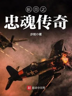 《抗日之忠魂传奇》小说封面