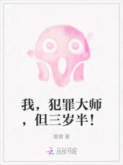 《我，犯罪大师，但三岁半！》小说封面