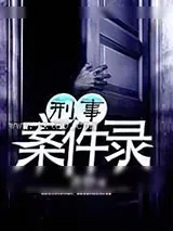 《刑事案件录》小说封面