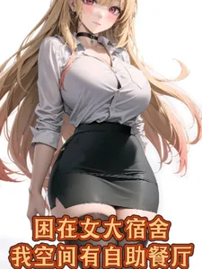 《困在女大宿舍，我空间有自助餐厅》小说封面
