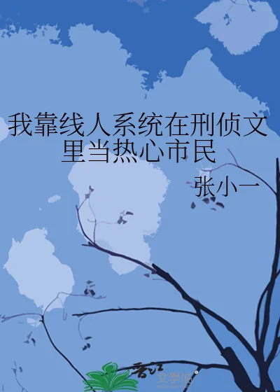 《我靠线人系统在刑侦文里当热心市民》小说封面