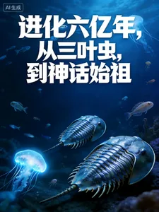 《进化六亿年，从三叶虫到神话始祖》小说封面