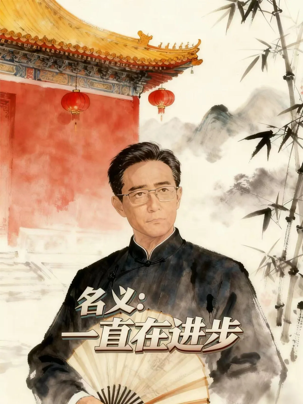 《名义:一直在进步》小说封面
