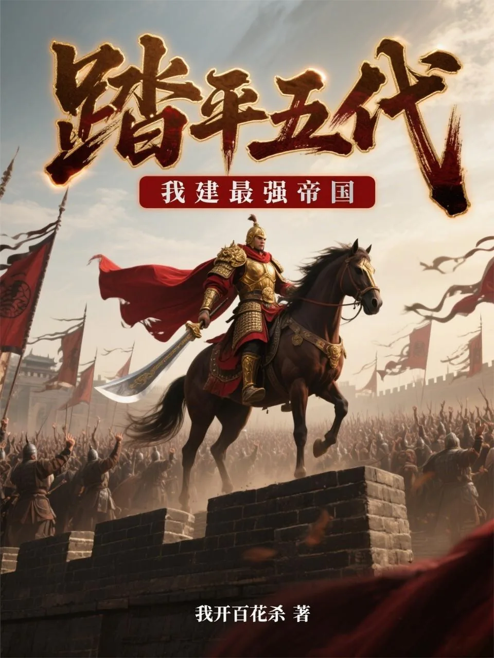 《踏平五代,我建最强帝国》小说封面