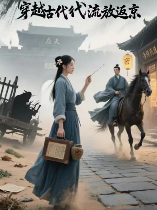 《穿越古代流放返京》小说封面