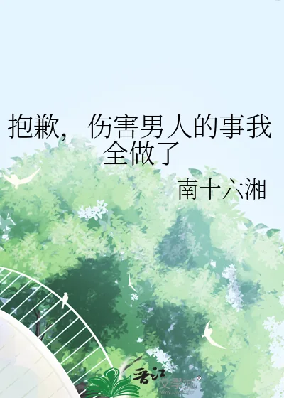 《抱歉，伤害男人的事我全做了》小说封面
