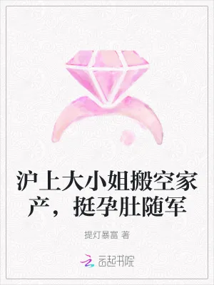 《沪上大小姐搬空家产，挺孕肚随军》小说封面