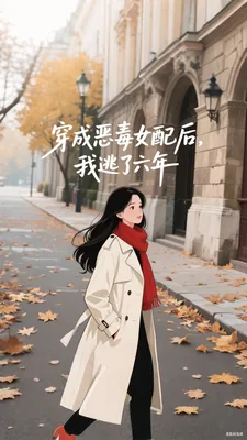 《穿成恶毒女配后,我逃了六年》小说封面