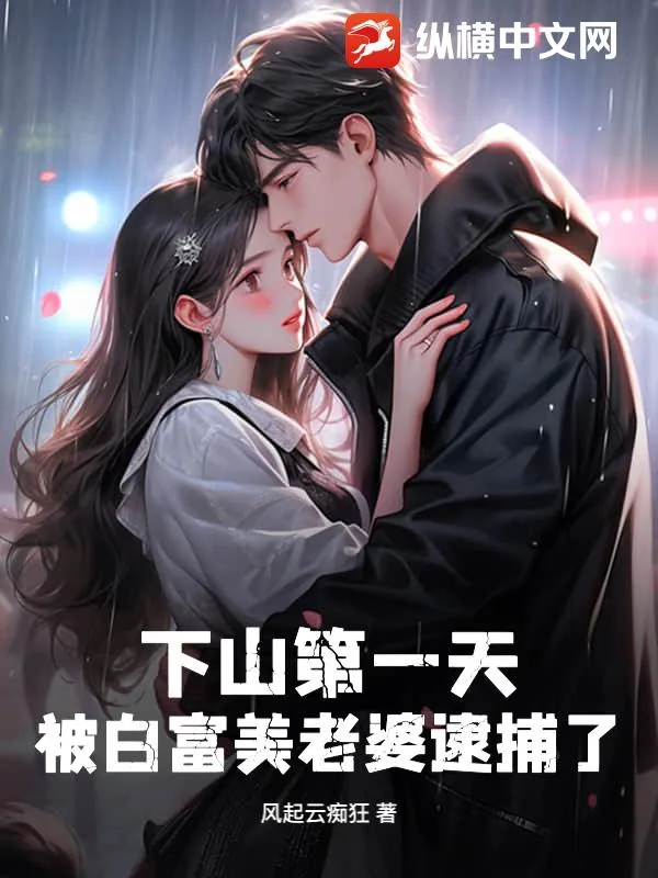 《下山第一天，被白富美老婆逮捕了》小说封面