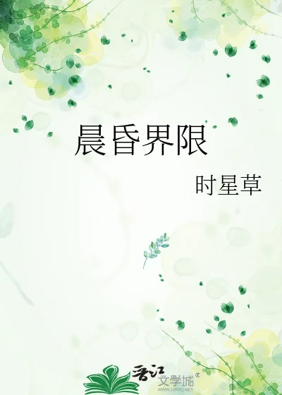 《晨昏界限》小说封面
