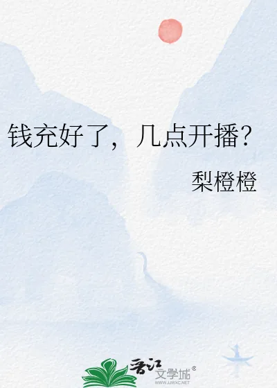 《钱充好了，几点开播？》小说封面