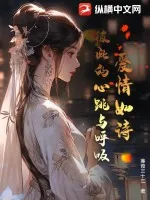 《爱情如诗,彼此的心跳与呼吸》小说封面
