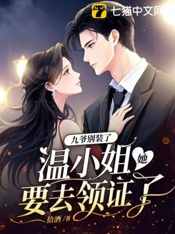 《九爷别装了,温小姐她要去领证了》小说封面