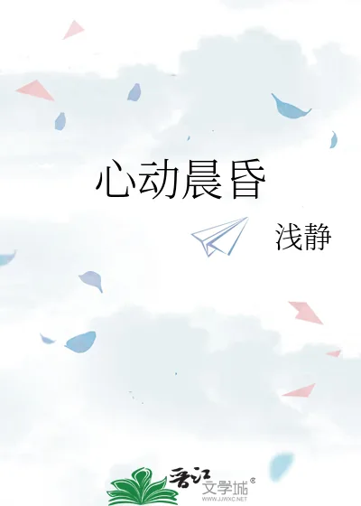《心动晨昏》小说封面