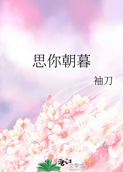 《思你朝暮》小说封面