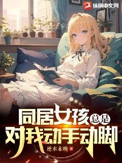 《同居女孩总是对我动手动脚》小说封面